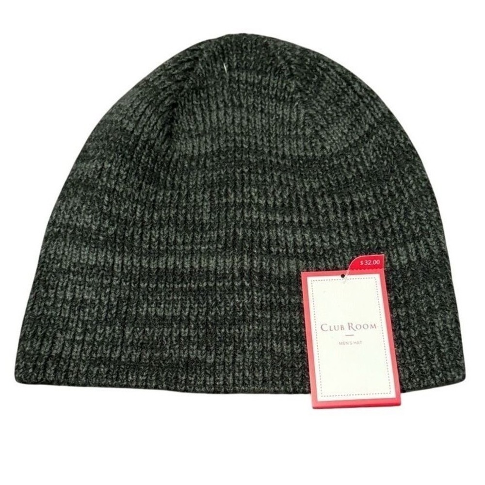 Club Room Men's Knit Beanie Hat‎ NWT